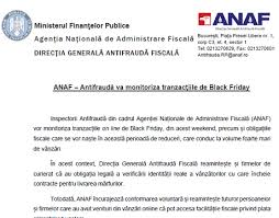 Începând cu data de 01 februarie 2015 intră în vigoare noua procedură de înregistrare în scopuri de tva a persoanelor impozabile, menită să reducă şi să prevină frauda în domeniul tva. Ultima OrÄƒ Oficial Anaf AntifraudÄƒ Va Monitoriza TranzacÈ›iile De Black Friday Cabinetexpert Ro Blog Contabilitate