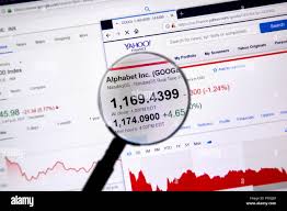 Finden sie heraus, wer die direkten inhaber, institutionellen inhaber und investmentfondsinhaber für alphabet inc. Aktien Von Yahoo Inc Stockfotografie Alamy