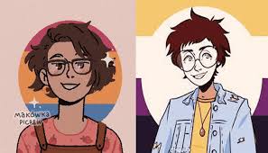 Credit goes to its creator!! Picrew Tiktok Trend Your Own Cartoon Avatar Creative Geeks