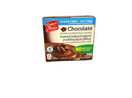 1/3 fewer calories than regular chocolate pudding. Baker S Corner Instant Sugar Free Chocolate Pudding Mix 1 4 Oz Shelhealth
