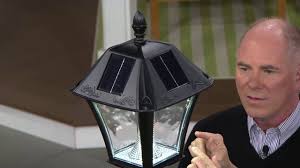 It's a simple but effective option for outdoor illumination that's sure to please most people. Gama Sonic 6 Solar Lamp Post With Planter Ez Anchor On Qvc Youtube