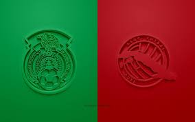 America's fought mexico and won. Download Wallpapers Mexico Vs Cuba 2019 Concacaf Gold Cup Football Match Promotional Materials North America Gold Cup 2019 Mexico National Football Team Cuba National Football Team For Desktop Free Pictures For Desktop Free