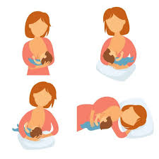 Se coloca al bebé con el tronco enfrentado y pegado a la madre. Lactancia Materna Caricatura Vector Grafico Vectorial Imagenes De Lactancia Materna Caricatura Vectoriales De Stock Depositphotos