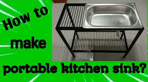 Shop portable sinks and a variety of kitchen products online at lowes.com. Portable Kitchen Sink Youtube