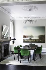Osez Le Vert Emeraude Dans Votre Interieur Floriane Lemarie Salle A Manger De Luxe Salle A Manger Moderne Salle A Manger Verte