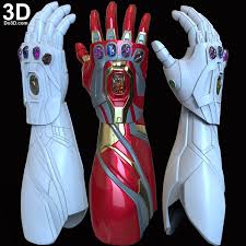 How to make iron man *according to viewers, always a small resistor before the led or they will burn up soon items: 3d Printable Model Iron Man Mark Lxxxv Mk 85 Nano Gauntlet With Infinity Stones Avengers Endgame Print File Format Stl Do3d Portfolio