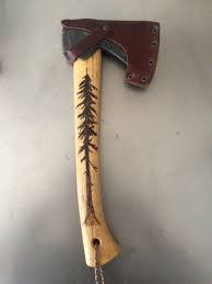 Small Hand Axe Gransforsbruks Wood Burning Crafts Wood Burning Patterns Axe Sheath