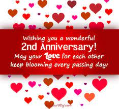 2nd Anniversary Wishes Messages And Quotes Wishesmsg Beautiful happy anniversary to my wife messages. 2nd anniversary wishes messages and