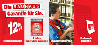 Dort können sie sich tolle inspirationen rund um das thema garten & freizeit, bad & sanitär, küche und noch viele weitere holen! Die Bauhaus Garantien Bauhaus