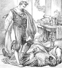 Othello Act 4 Scene 1 Because she unknowingly says something that makes othello believe that she is. othello act 4 scene 1
