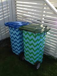 Pin By Reema Rao On Creative Trash Cans Chevron Decor Trash Cans Decor