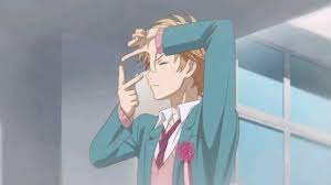 Aida X Haruki First Meeting Itsudatte Bokura No Koi Wa 10cm Datta Anime Kawaii Anime Anime Movies