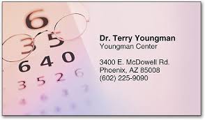Free shipping across india|no hidden. Reminder Glasses Business Card Smartpractice Eye Care
