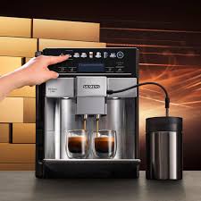 Can be used with either coffee beans or ground coffee for preparation of two cups of coffee within a single brewing cycle. Amazon De Siemens Eq 6 Plus S700 Kaffeevollautomat Te657503de Automatische Reinigung Direktwahl Zwei Tassen Gleichzeitig 1 500 Watt Edelstahl