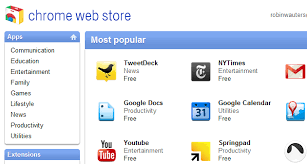 Some of the apps in the web. Tweetdeck Most Popular App On Chrome Web Store Ahead Of Google Services Techcrunch