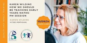 Karen Wilding - EY Maths Workshop