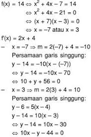 F X X2 4x 7 Di Titik Yang Berordinat 14 Math F X Hd Wallpaper