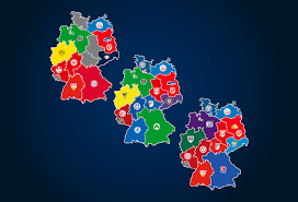 Liga ist die dritthöchste spielklasse im meisterschaftssystem des deutschen vereinsfußballs. Landkarte Ewige Tabelle 1 3 Liga Die Falsche 9