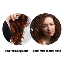 Secure the flexi rod at the top by bending the top down. Buy 50pcs Perm Rods For Natural Hair Perm Rods Set Medium Size Cold Wave Rods Hair Roller Curler Perm Rods For Long Hair Perming Rods Hair Curlers For Short Hair Curly Rods