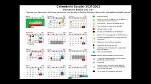 Coordinación general de control escolar. Imprime O Descarga El Calendario Escolar 2021 2022 De La Sep Noticieros Televisa