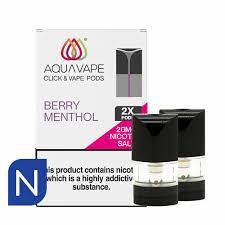Until 01/17 and free shipping on all orders over $24.99. Click Vape Berry Menthol Pod Aquavape