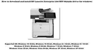 This software is suitable for hp laserjet 500 mfp m525 pcl 6, hp printer (ledm). Hp Laserjet Enterprise 500 Mfp M525dn Driver Downloads