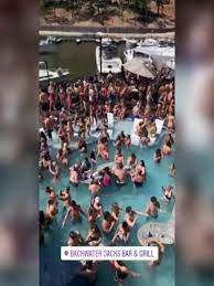 The advisory by the st. Pool Party At Lake Of The Ozarks In Missouri Draws A Packed Crowd Wpde