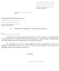 Memorandum is a record or written statement of something. Sample Letter For Request For Reconsideration Permission For Work Visa