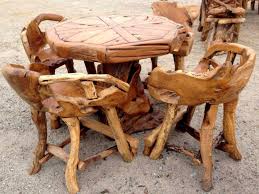 Good things of teak root table and chairs furniture teak root table and chairs could look good in any interior or exterior while it provides several benefits at the same time. Garden Furniture Manufacturer