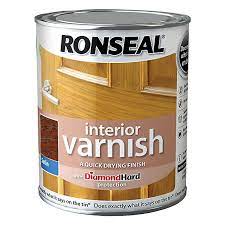 Maybe you would like to learn more about one of these? Ronseal Diamond Hard Dark Oak Satin Wood Varnish 0 75l Diy At B Q
