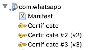 The effort is to introduce beginners with very limited or zero knowledge to Baptiste Robert Twitterren The Smart People At Whatsapp Signed The App With Mixed Apk Signature Schemes They Still Use The Signature Scheme V1 As A Consequence Whatsapp Is Vulnerable To The Janus