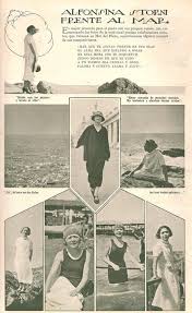 Nota De La Revista Caras Y Caretas A Alfonsina Storni En Mar Del Plata Argentina Marzo 1924 Alfonsina Y El Mar Mar Del Plata Caras