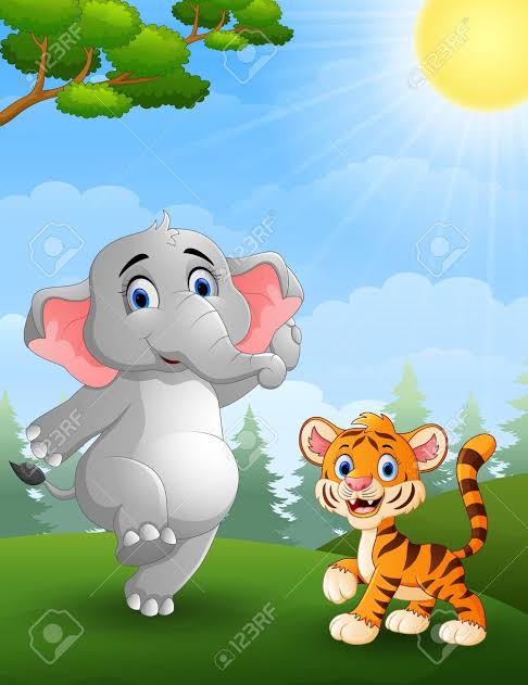 Image result for tiger and elephant"