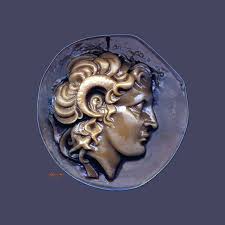 The currency code for drachmae is grd. Alexander The Great Drachma Coin New Media By Patricia Howitt Saatchi Art