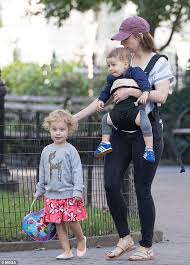 The baby is a boy named. Clinton Family