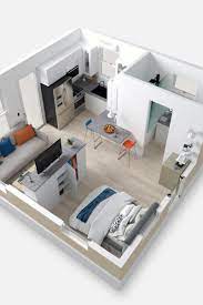 Boxabl Affordable Accessory Dwelling Units Granny Flats Studio Apartment Floor Plans Small Apartment Plans Small House Design Plans