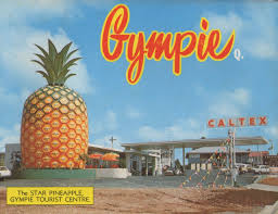 Gympie Cover Of 1960s 70s View Folder Omg I Remember Driving Past This As A Kid Tourist Center Gympie Big Pineapple