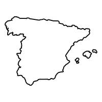 Free spain map icons in wide variety of styles like line, solid, flat, colored outline, hand drawn and many more such styles. Spain Map Icons Download Free Vector Icons Noun Project