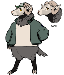 Artists Everyday — spunkzoid: trying to make a new sheep fursona! his...