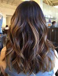 Fine hair doesn't have to confine itself to a single style. Top Balayage For Dark Brown Hair Best Balayage Hair Balayage For Dark Hair Ombre Blonde Caramel Red Medium Hair Styles Balayage Hair Black Hair Balayage