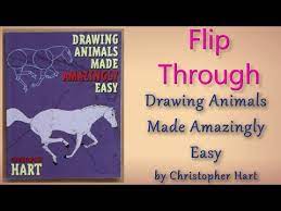 In many cases i started the picture with only a simple clumsy pencil line, almost ridiculously ugly. Drawing Animals Made Amazingly Easy Flip Through Drawing Book Youtube