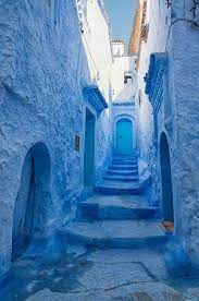 Why The City Of Chefchaouen In Morocco Is Entirely Blue Arch2o Com Blue Aesthetic Pastel Blue Aesthetic Blue Paint