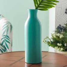 Guatemalan Green Decorative Vase By Drew Barrymore Flower Home Walmart Com Vases Decor Bedroom Night Stands Vase