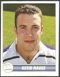 PANINI PREMIER DIVISION RUGBY 98-PDR- #037-BRISTOL RFC-KEVIN MAGGS