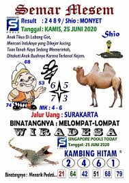 Prediksi Syair Sgp 25 Juni 2020 Syair Togel Sgp Pangkalantoto