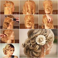 How To Make Red Carpet Looking Updo Wedding Hairstyle Diy Tutorials