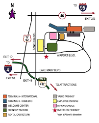 Which city (at least 500,000 inhabitants) is furthest away and what is the distance from orlando? Orlando Sanford International Airport Terminal Layout Orlando Sanford International Airport Airport Terminal Sanford
