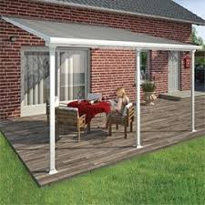 Toit Terrasse Aluminium Aurore 4 X 4 2 M Avancee 4m Blanc Pergola Patio Pergola Patio Design