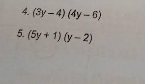Using the foil method multiplying polynomials becomes a little trickier when you multiply two binomials. Activity 3 Do Me With Confidencelet S Find Out How To Use Foil Method In Finding Product Of Two Brainly Ph