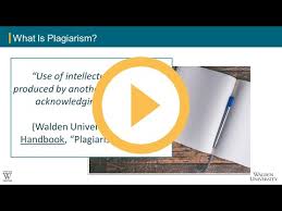 Home Plagiarism Prevention Resource Kit Academic Guides At Walden University